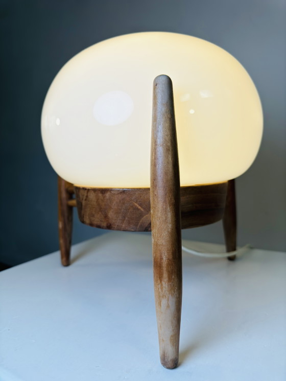 Image 1 of TABLE LAMP BY KRÁSNÁ JIBZA FOR ULUV, FORMER CZECHOSLOVAKIA, 1950s