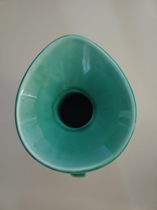 Vaso/Brocca "California" con manico di Carl-Harry Stålhane per Rörstrand, anni '50, ceramica scandinava (photo 2 of 5)