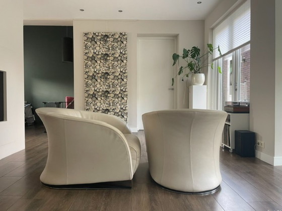 2x Natuzzi Sillones – Cuero (photo 3 of 5)