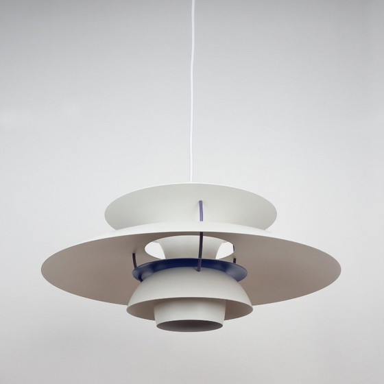 Danish Vintage PH 5 Pendant Lamp by Poul Henningsen, Louis Poulsen, 1958 – Aluminium (photo 2 of 9)