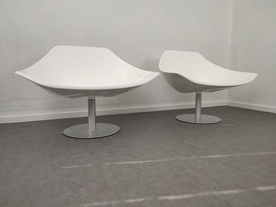 Image 1 of Set design draai fauteuils Ton Haas (NL 1959)