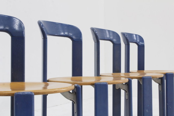 Image 1 of Vintage Bruno Rey dining chairs model 3300 set of 4