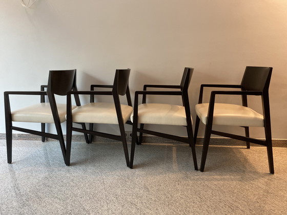 Image 1 of 4x Coppia di poltrone vintage in stile scandinavo Natuzzi, Italia anni