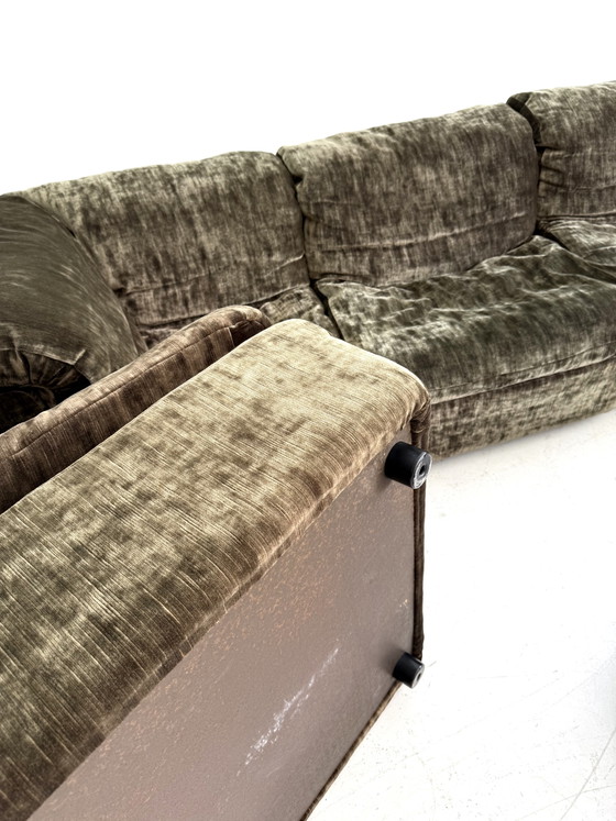 Vintage XL 11-piece modular sofa, Laauser ‘80 – Wood, Plastic (photo 13 of 15)