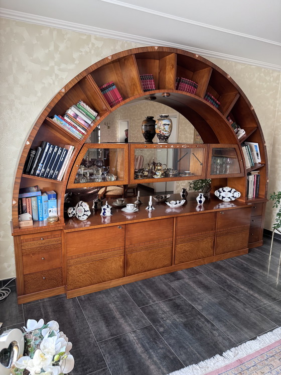 Image 1 of Exclusive’s Carpanelli dining room (table, chairs, wall unit)