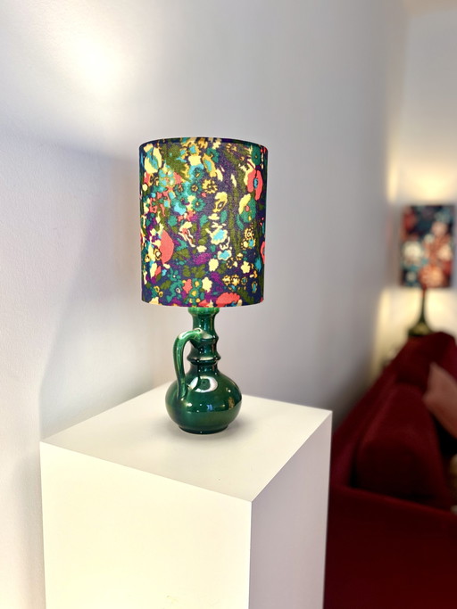 Sfeervolle tafellamp - zonder kabels - gemaakt van een gerecyclede Jopeko-vaas.