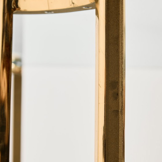 MK11390 Brass and Glass Coffee Table – Copper (photo 8 of 9)