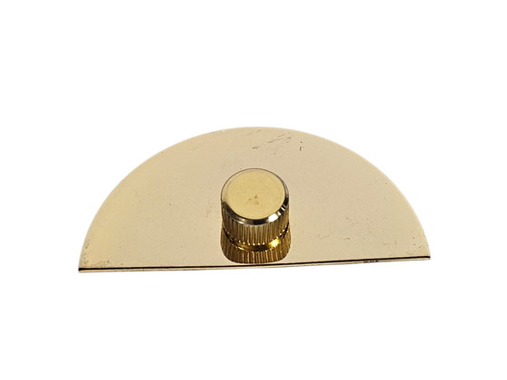 Image 1 of Happy Light - 'Fan' - lampada da parete - vetro pressato - metallo - anni '90