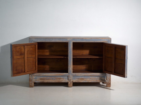 Credenza antica in legno di pino – Cina, circa 1950 – Credenze, Iron, Mid Century Modern (photo 37 of 40)