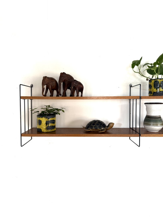 Image 1 of Mensola da parete vintage in teak, WHB Germania '60