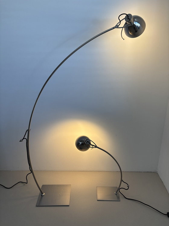 Paul Mulhearn – Viore Design Elipse Floor & Desk Lamp – Set – Floor lights, Chrome (photo 14 of 15)