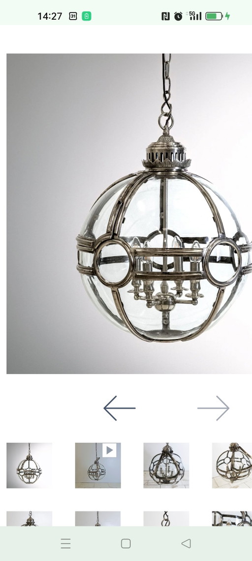 English design pendant lamp from the architectural forum