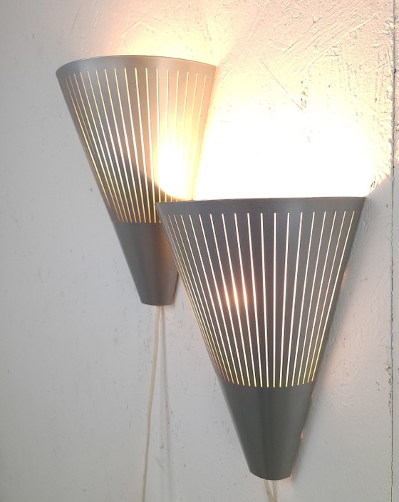 2x Wall lamp Ikea Klyka V9811 Aluminium 1980s – Wall lights, Metal, Vintage (photo 5 of 7)