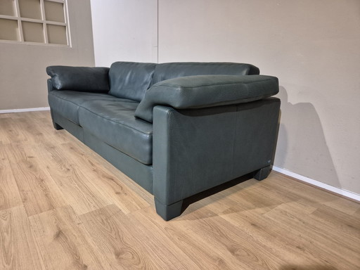 de Sede DS17 - 3 seater Sofa - Neck leather - Green - Design