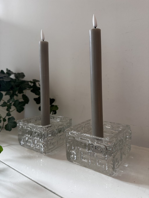 Scandinavian design candlesticks
