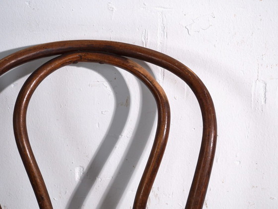 Pair of antique bentwood chairs in the Thonet style – Central Europe, circa 1900 – Dining chairs (photo 26 of 40)