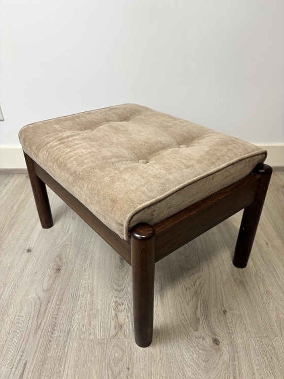 Image 1 of Pouf/sgabello contenitore Farstrup vintage danese, anni '70 -'80