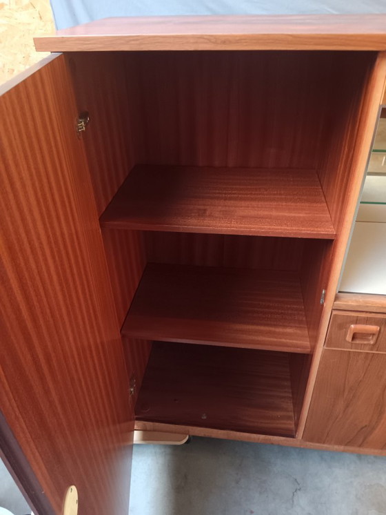 Image 1 of Grand haut de table en palissandre d'Allemagne de l'Ouest, années 1960