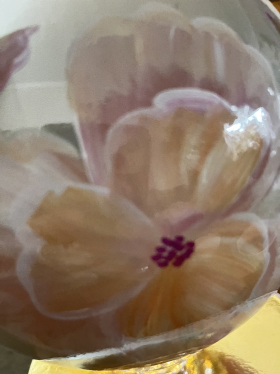 Image 1 of Hand-painted LARGE Christmas ball