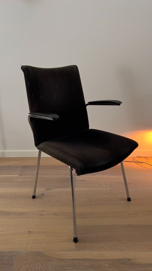 Gebr. de Wit tube chairs mid - Century Gispen style