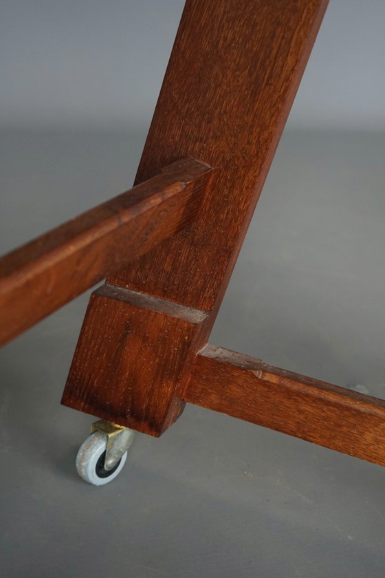 Scaletta da biblioteca vintage in rovere del XX secolo – Oggetti decorativi, Wood (photo 12 of 17)