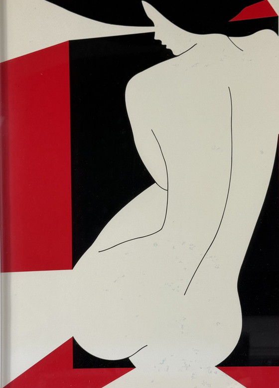 Image 1 of Amleto Dalla Costa, serigrafía original enmarcada, Milán, Italia, años 80