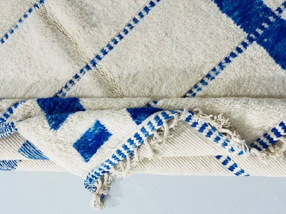 Tappeto blu fatto a mano 250cm x 150cm – Tappeti, Wool, Bohemian (photo 3 of 7)