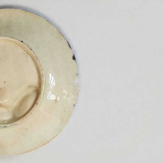 Large asparagus plate barbotine Onnaing / Wasmuel – Crockery, Porcelain (photo 6 of 6)