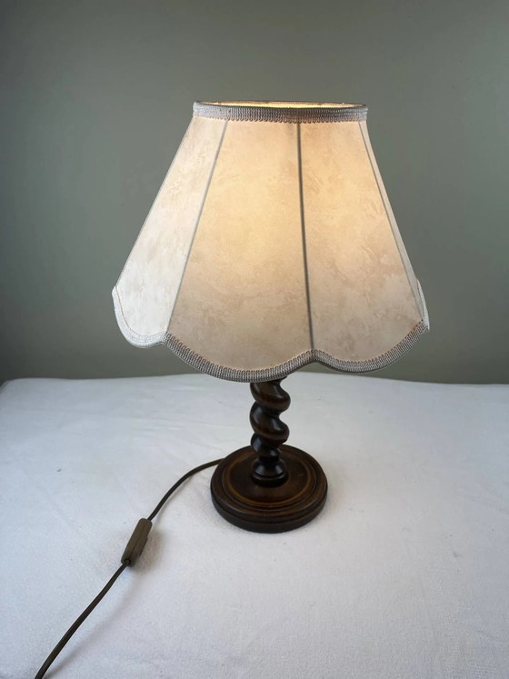 Turned wooden lamp – Table lamps (photo 2 of 14)