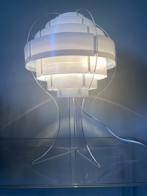 Brylle and Jacobsen lamp – tafellampen, Plastic, Plexiglass (photo 2 of 9)