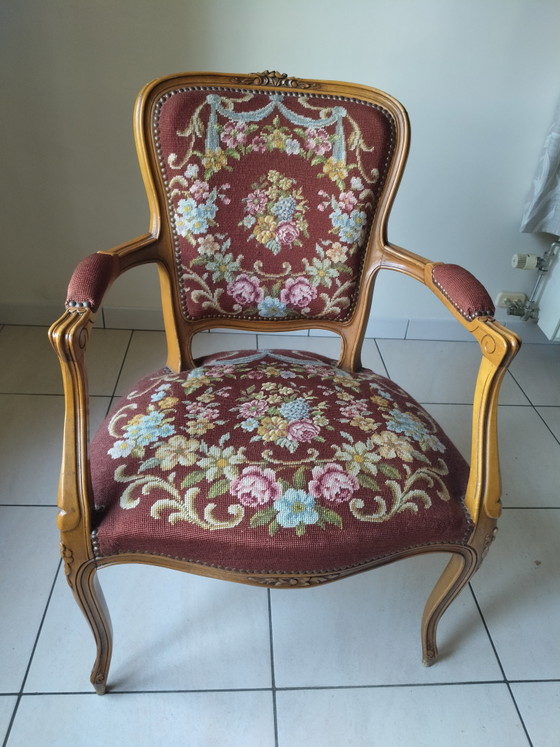 Image 1 of 2 chaises Louis XV