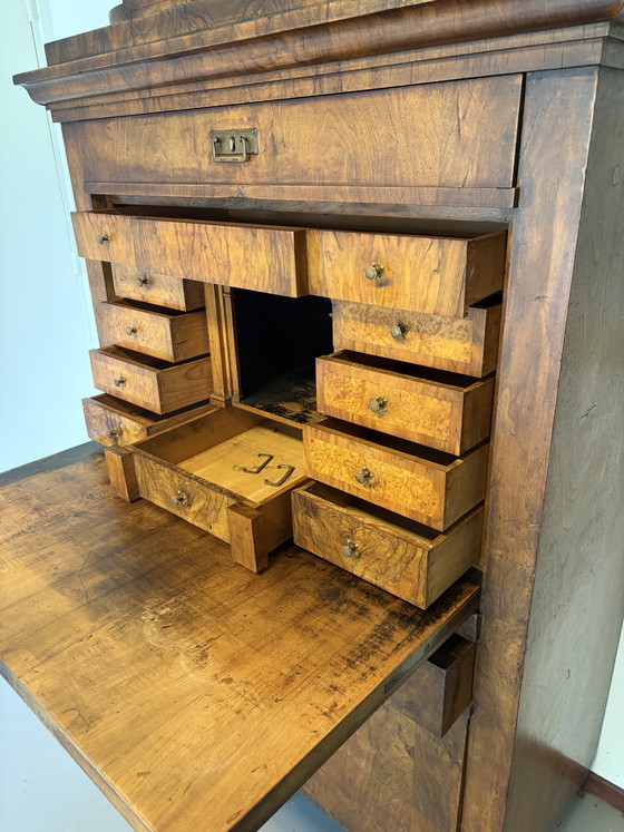 Secrétaire Art Déco. Antiquités – antiek, Bureaux, Wood (photo 6 of 8)