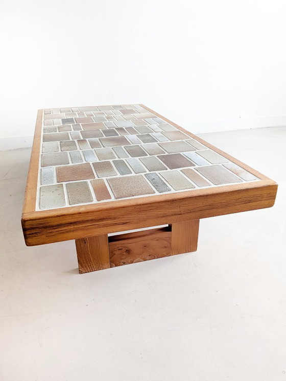Image 1 of Table basse en céramique par Maison Regain 1970