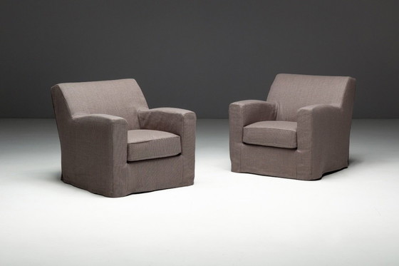 Image 1 of Lounge Chairs by Christian Liaigre, France, 1990s