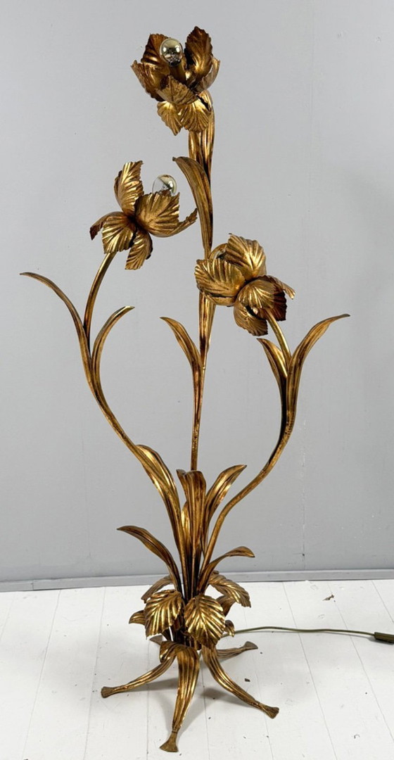 Image 1 of Floor lamp by Hans Kögl, Hollywood Regency, 1970s