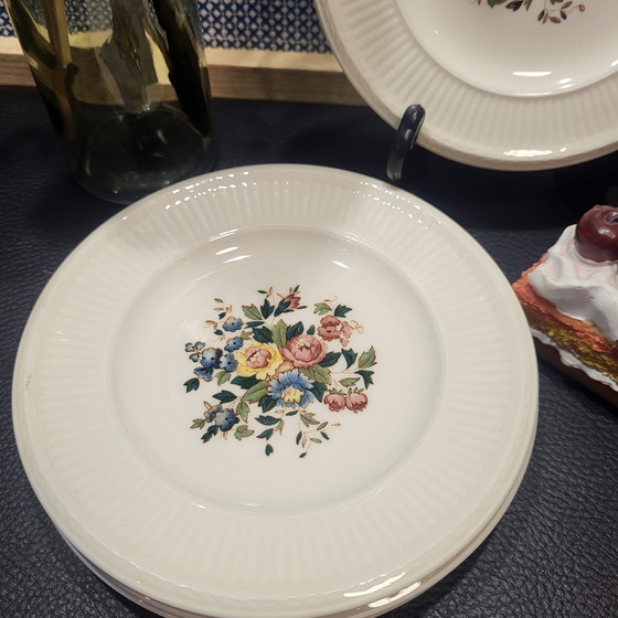 Image 1 of Platos para tartas Wedgwood Conway / Platos Petit Four (4 piezas) 13 cm