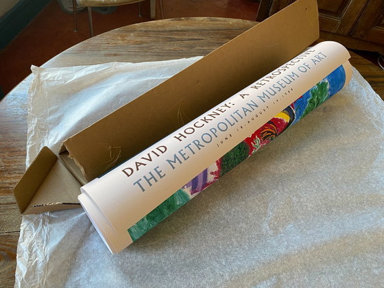 Image 1 of Nichols Canyon - David Hockney 1971 - Poster 61 × 91 cm