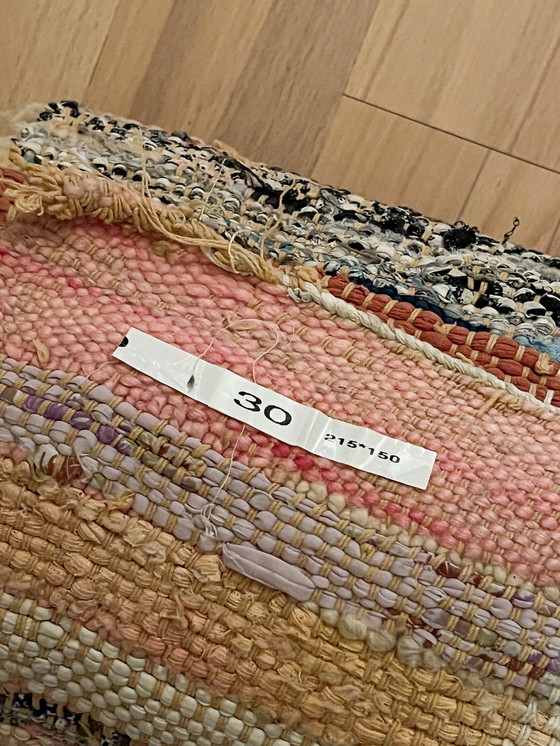 Image 1 of Neuf avec étiquette ! Tapis vintage berbère tissé à la main Boucherouite