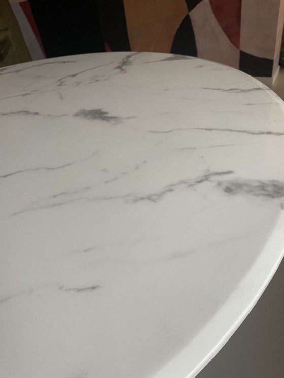 Image 1 of Marble dining table 120cm round