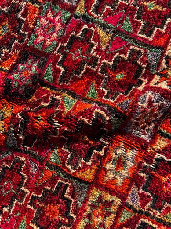 Image 1 of Vintage Moroccan Boujad Rug 200 x 340 cm – Handwoven Wool Berber Area Rug from the 1970s