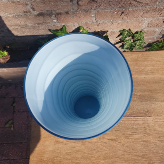 Bellissimo, Grande Vaso Vintage Degli Anni '60 / '70 Colore Ombré – Vasi, Glass (photo 3 of 5)
