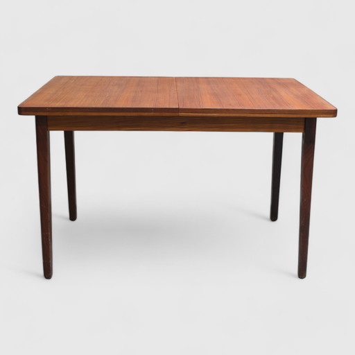 Vintage Uitschuifbare Eettafel - Jaren '60, Teak