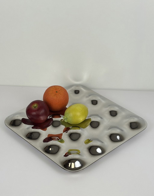 Alessi Fruitscape design bol chromé Stefano Giovannoni