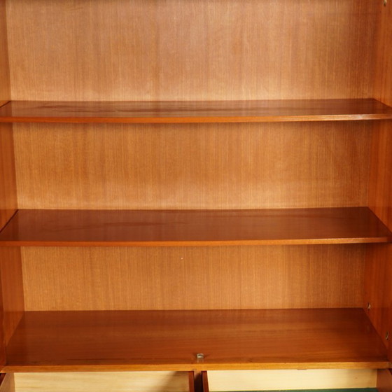 Image 1 of Credenza alta vintage lucida – noce – anni '60