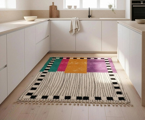 Grande tappeto berbero fatto a mano 2.5 x 1.5 m – Tappeti, Wool (photo 9 of 10)
