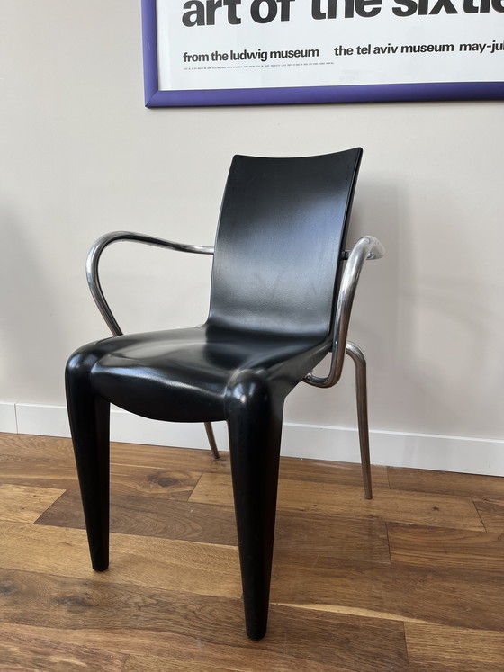 Image 1 of 6x Vitra Louis 20 eetkamerstoelen door Philippe Starck