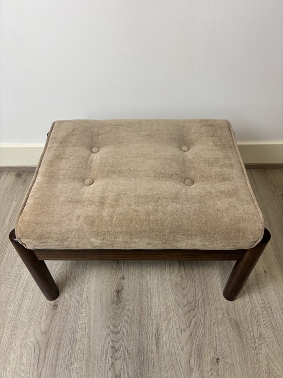 Image 1 of Pouf/sgabello contenitore Farstrup vintage danese, anni '70 -'80