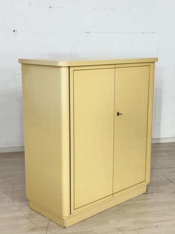 Image 1 of Armoire à linge vintage, lavabo, armoire pour homme, dressing