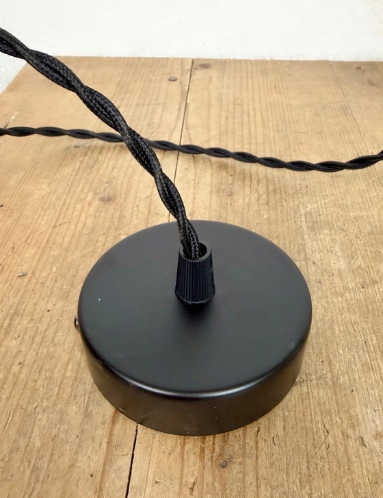 Image 1 of Vintage Cut Glass Ceiling Light, 1970s