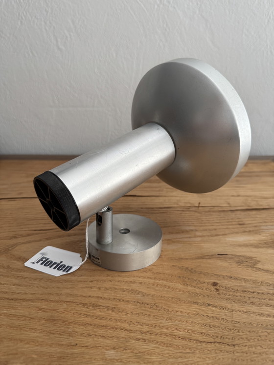Image 1 of Zilverkleurige vintage spot van Philips Mid Century